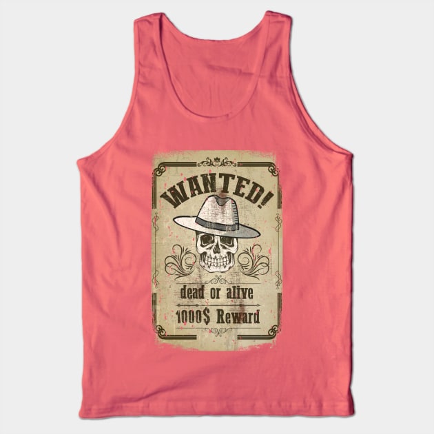 WANTED! Tank Top by BYVIKTOR